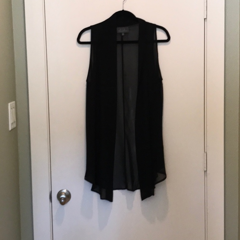 Sheer vest